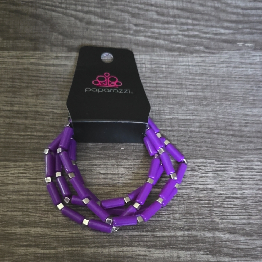 Paparazzi Vibrant Purple Bracelet